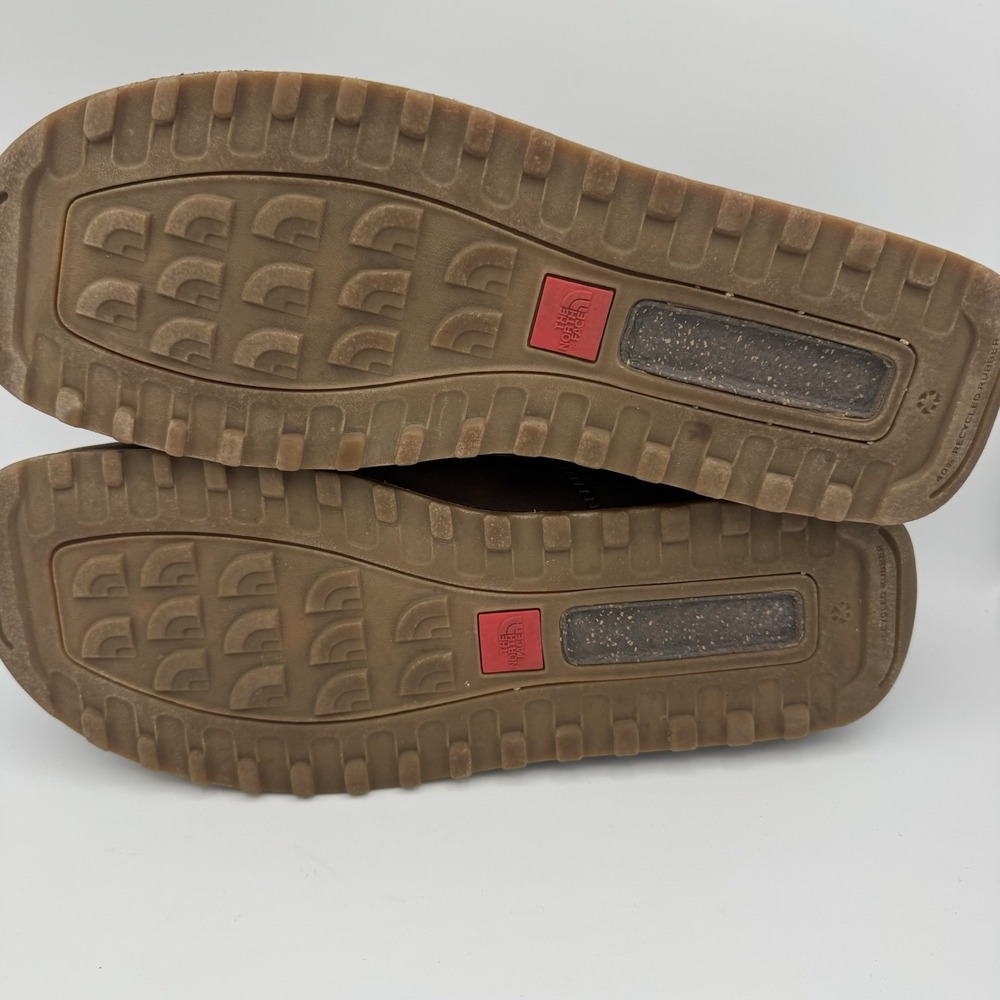 The North Face Hayden Shoes Mens 12 Brown Suede Leather Casual Hiking Shoes - Picture 8 of 10